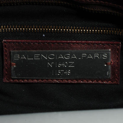 Balenciaga Chevre City Bordeaux 6 of 9