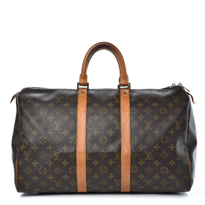 Louis Vuitton Monogram Keepall 45 1 of 14