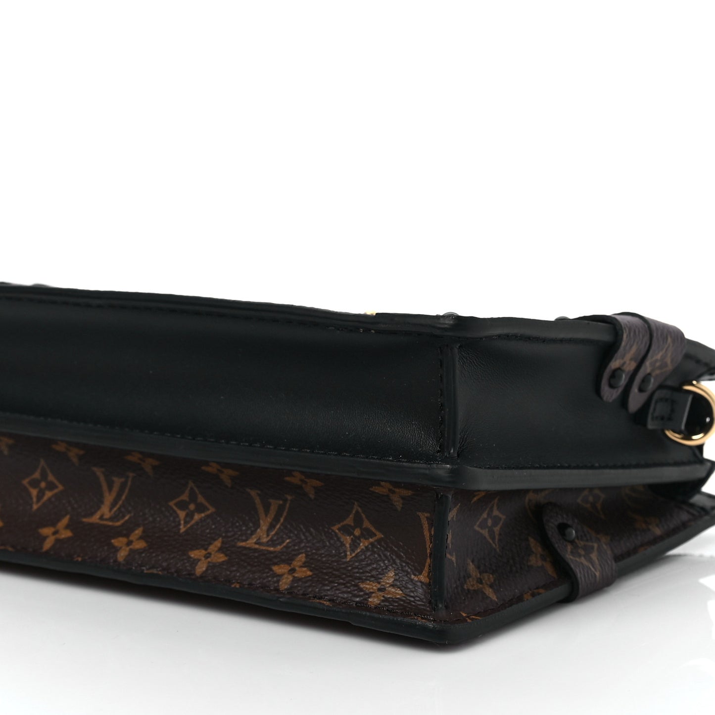 Reverse Monogram Trunk Clutch