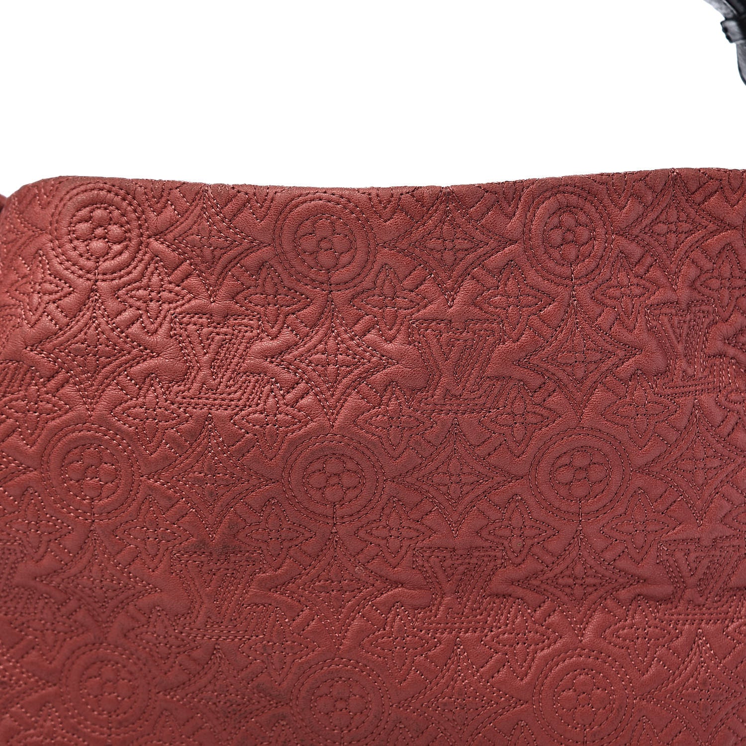 Louis Vuitton Monogram Lambskin Antheia Hobo PM Framboise 14 of 14