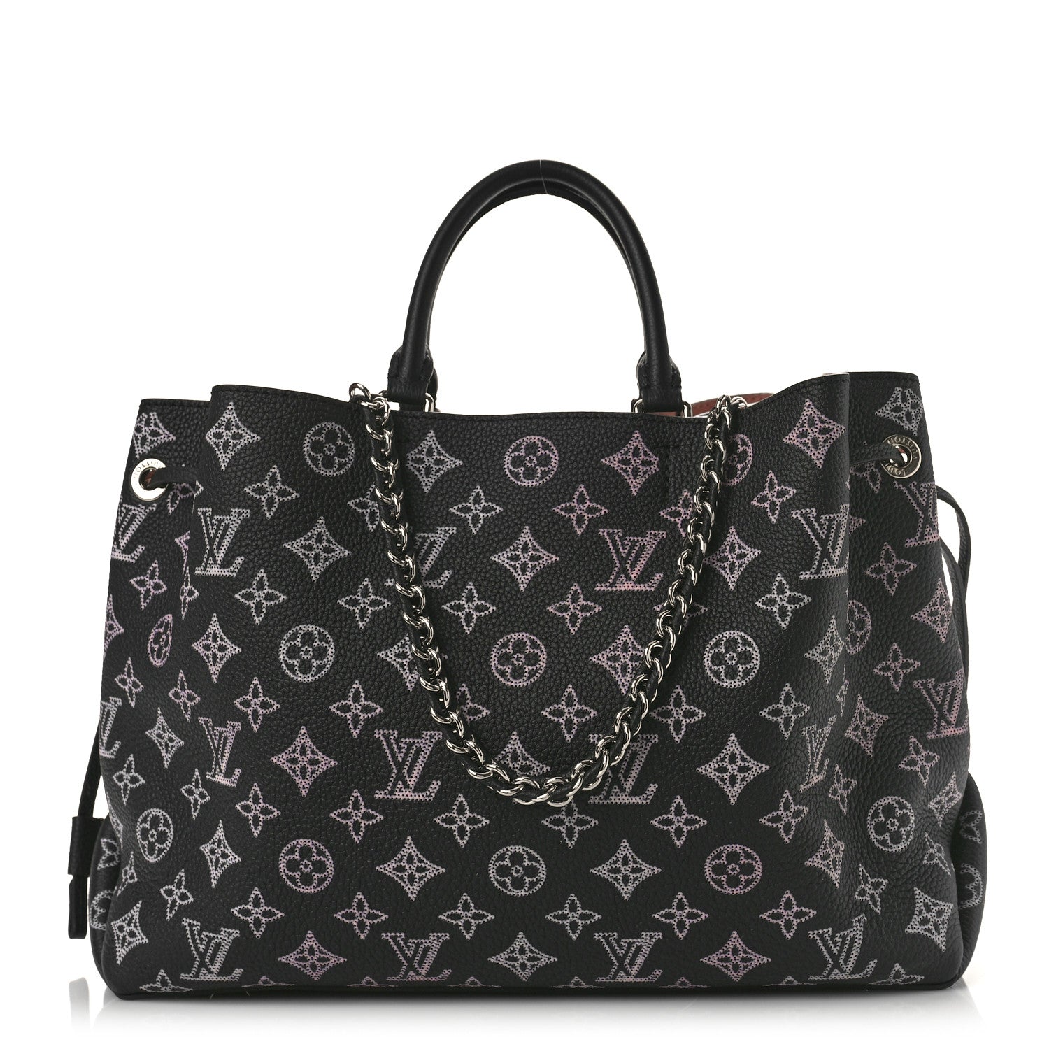 Louis Vuitton Mahina Flight Mode Bella Tote Black 1 of 9
