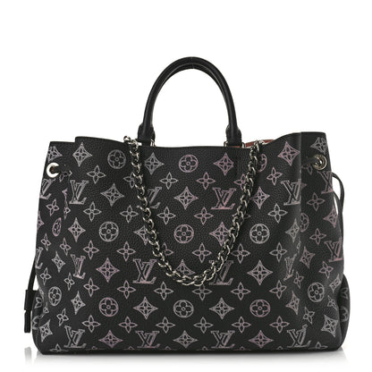 Louis Vuitton Mahina Flight Mode Bella Tote Black 1 of 9