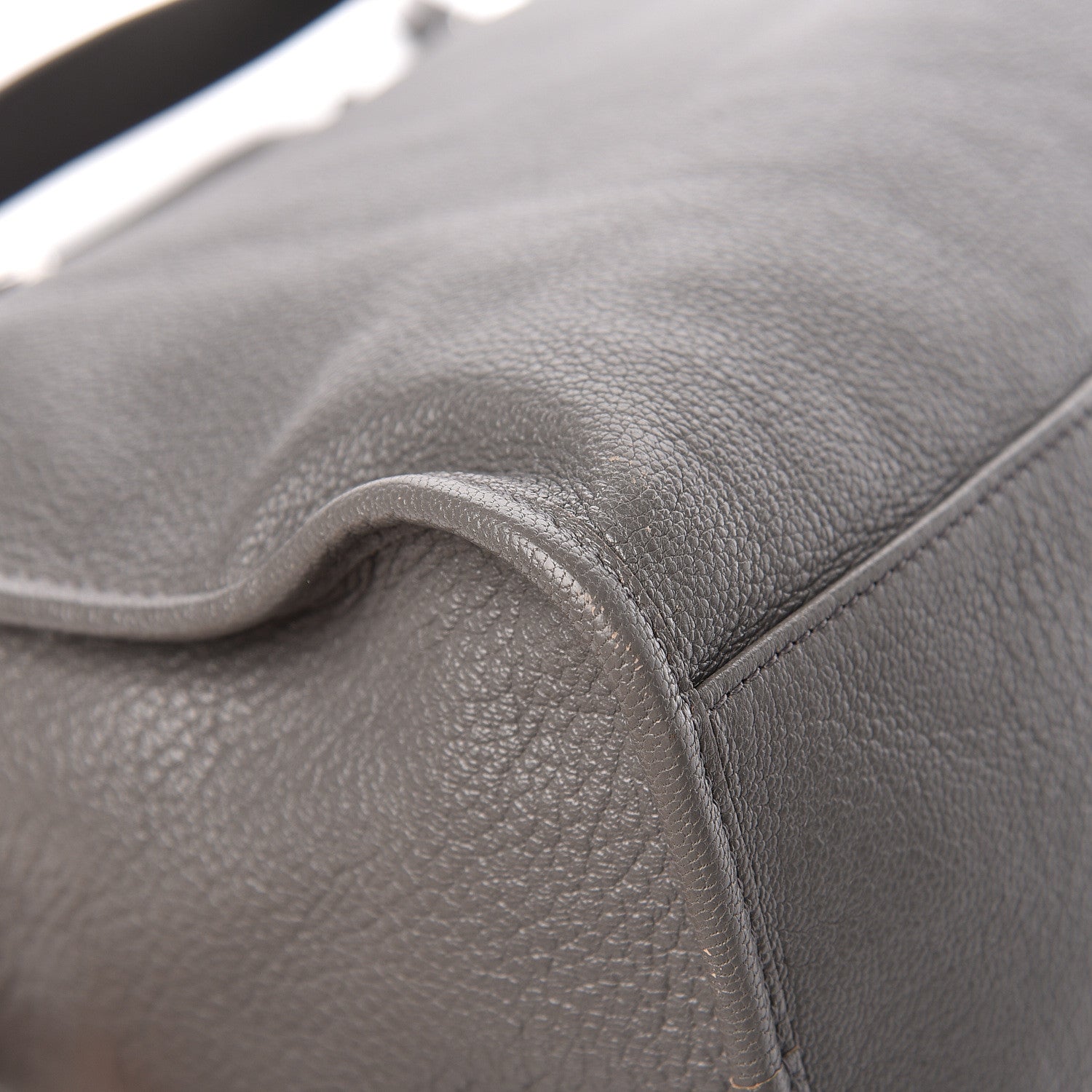 Balenciaga Chevre Silver Metallic Edge Hardware City Gris Acier 12 of 13