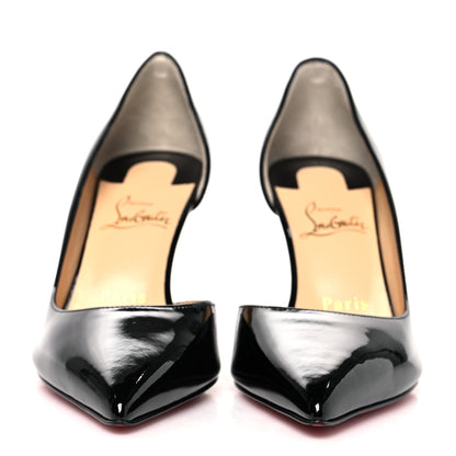 Christian Louboutin Patent Iriza 85 Pumps 37 Black 2 of 9