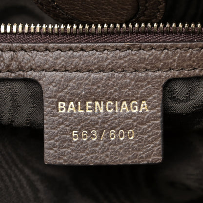 Gucci X BALENCIAGA BB Supreme Monogram Web Graffiti Medium Ophidia Shopping Tote Beige New Acero 6 of 19