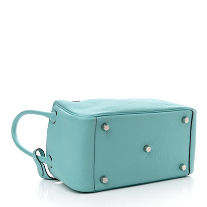 Hermes Taurillon Clemence Lindy 26 Bleu Atoll 4 of 10