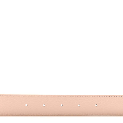 Louis Vuitton Calfskin Monogram 30mm LV Initiales Reversible Belt 90 36 Rose Ballerine 4 of 8