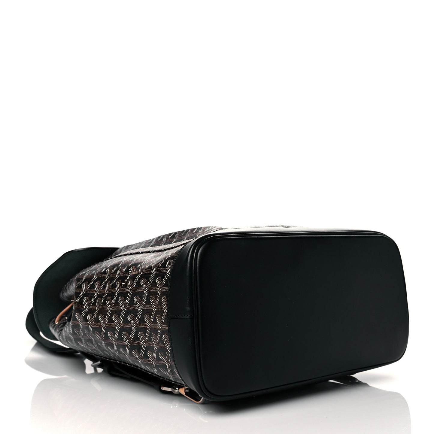 Goyardine Calfskin Alpin MM Backpack Black