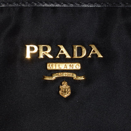 Prada Tessuto Soft Calf Tote Nero Black 6 of 10