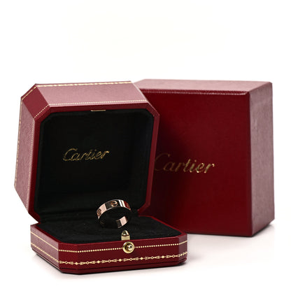 Cartier 18K Pink Gold 5.5mm LOVE Ring 54 6.75 5 of 5
