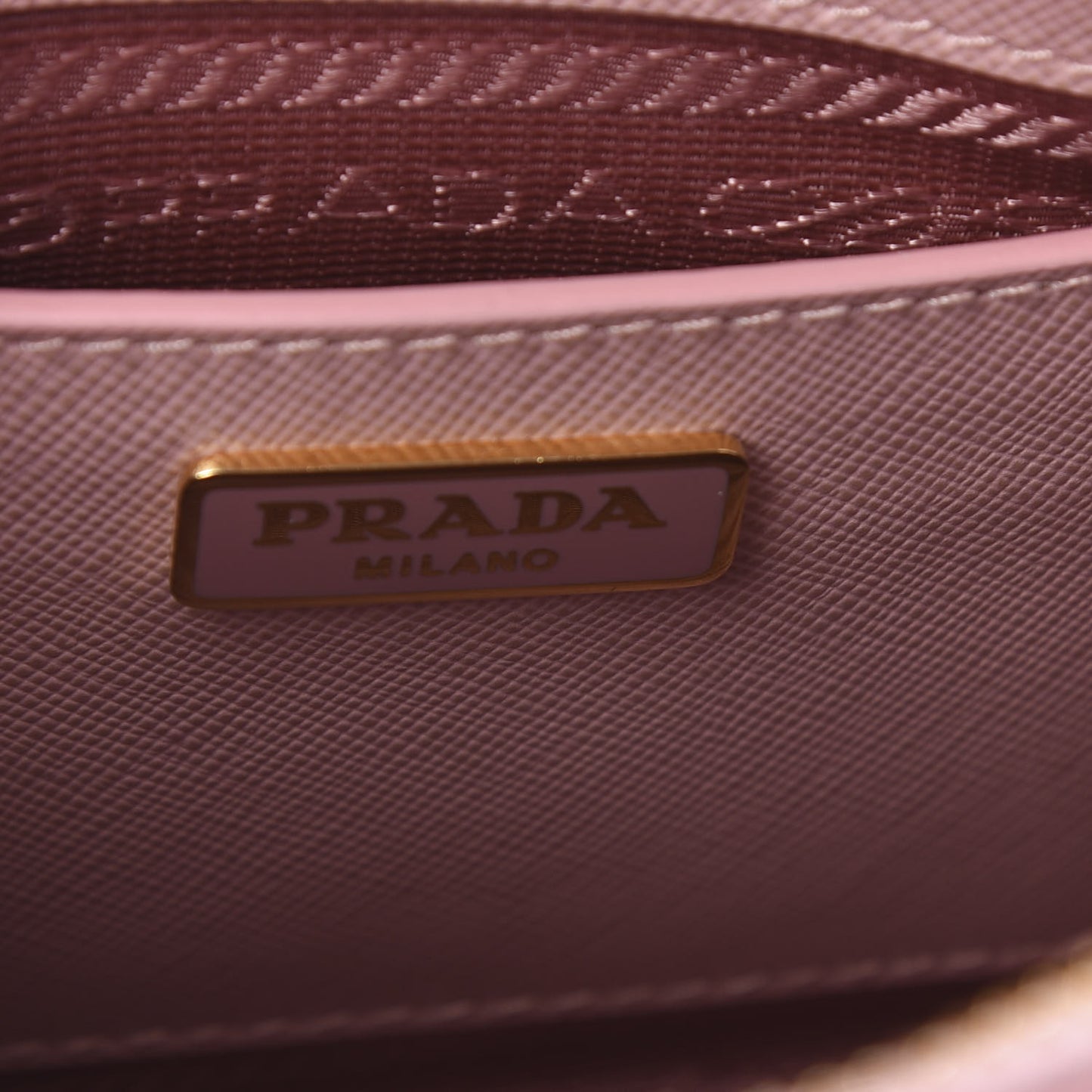 Saffiano Lux Mini Promenade Tote Orchidea