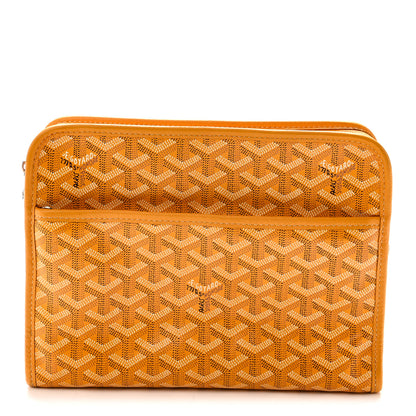 Goyard Goyardine Jouvence Toiletry Pouch Yellow 1 of 10