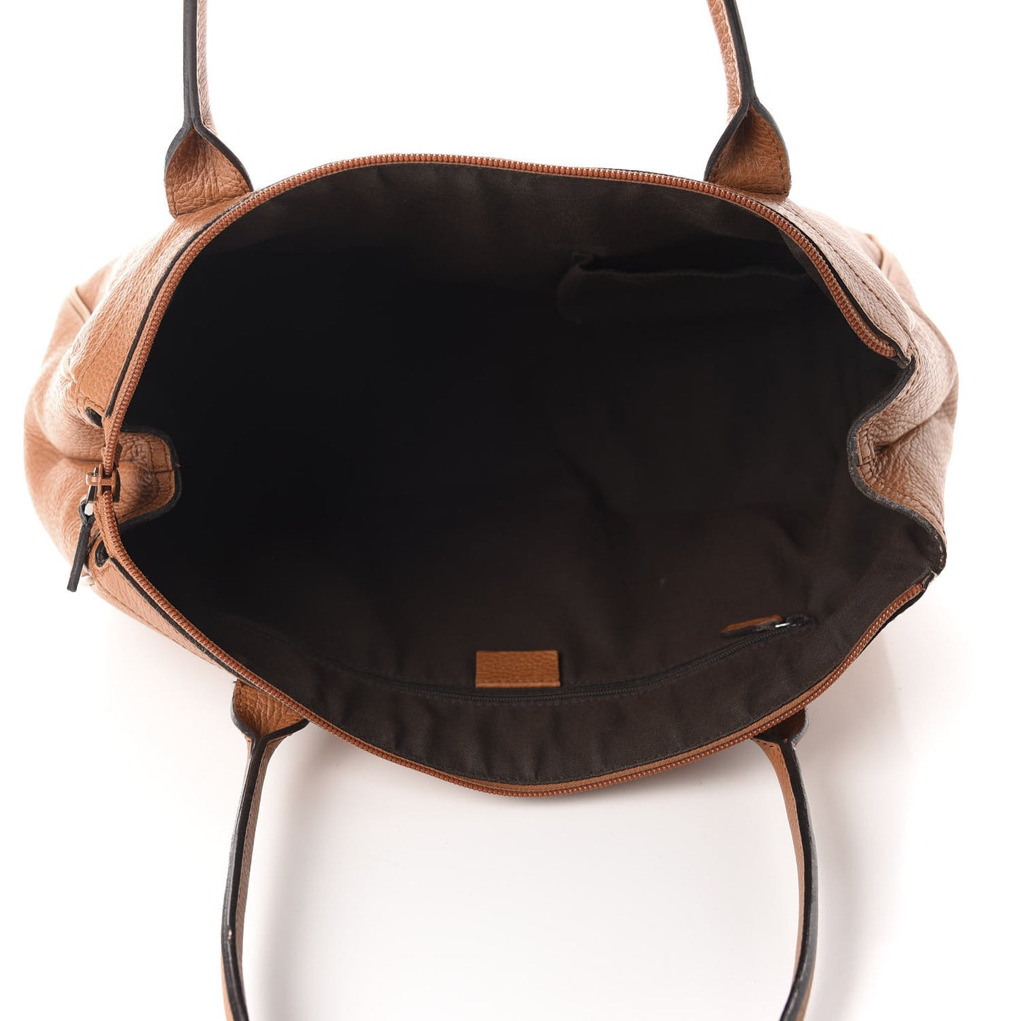 Calfskin Medium Princy Tote Cognac