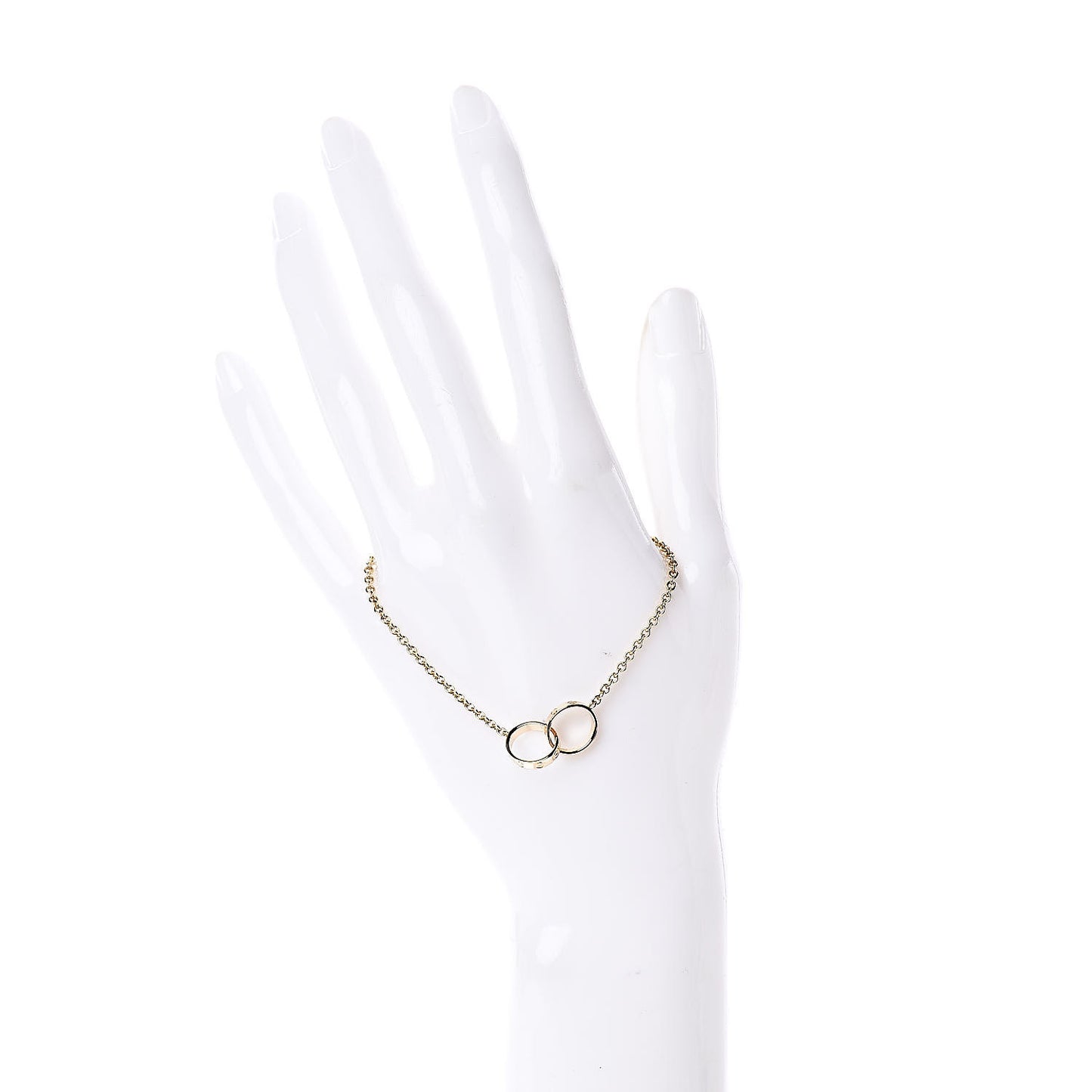 18K Yellow Gold Interlocking LOVE Bracelet