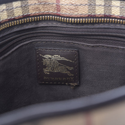 Burberry Haymarket Check Medium Regent Tote Chocolate 6 of 15