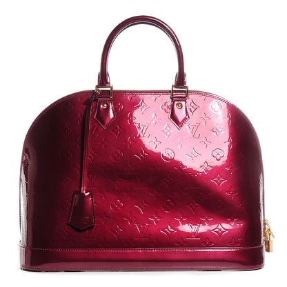 Louis Vuitton Vernis Alma GM Rouge Fauviste 1 of 8