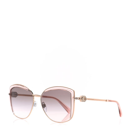 Bulgari Crystal Sunglasses 6128-B Gold 1 of 8