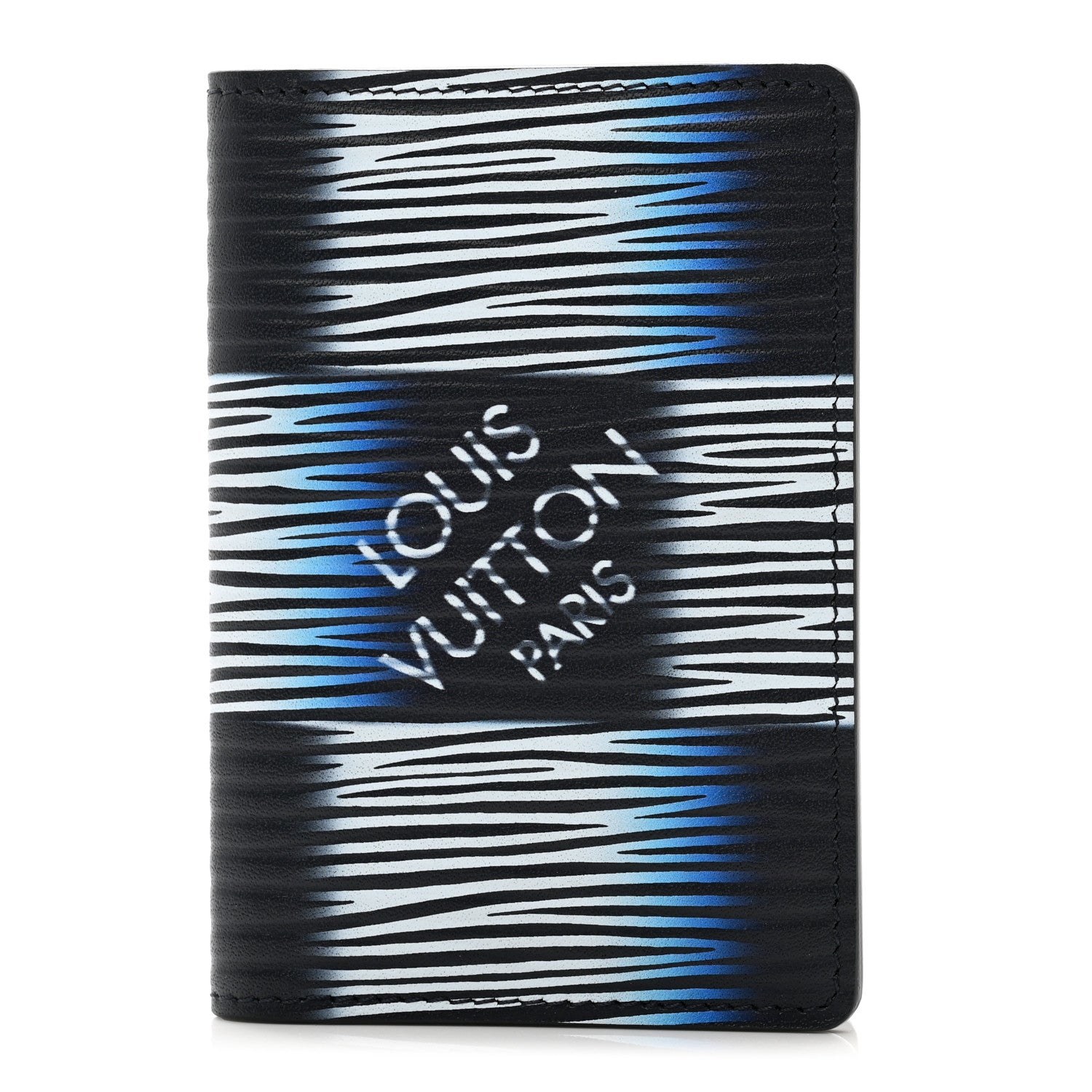 Louis Vuitton Damier Rush Epi XL Pocket Organizer Blue Moon 1 of 6