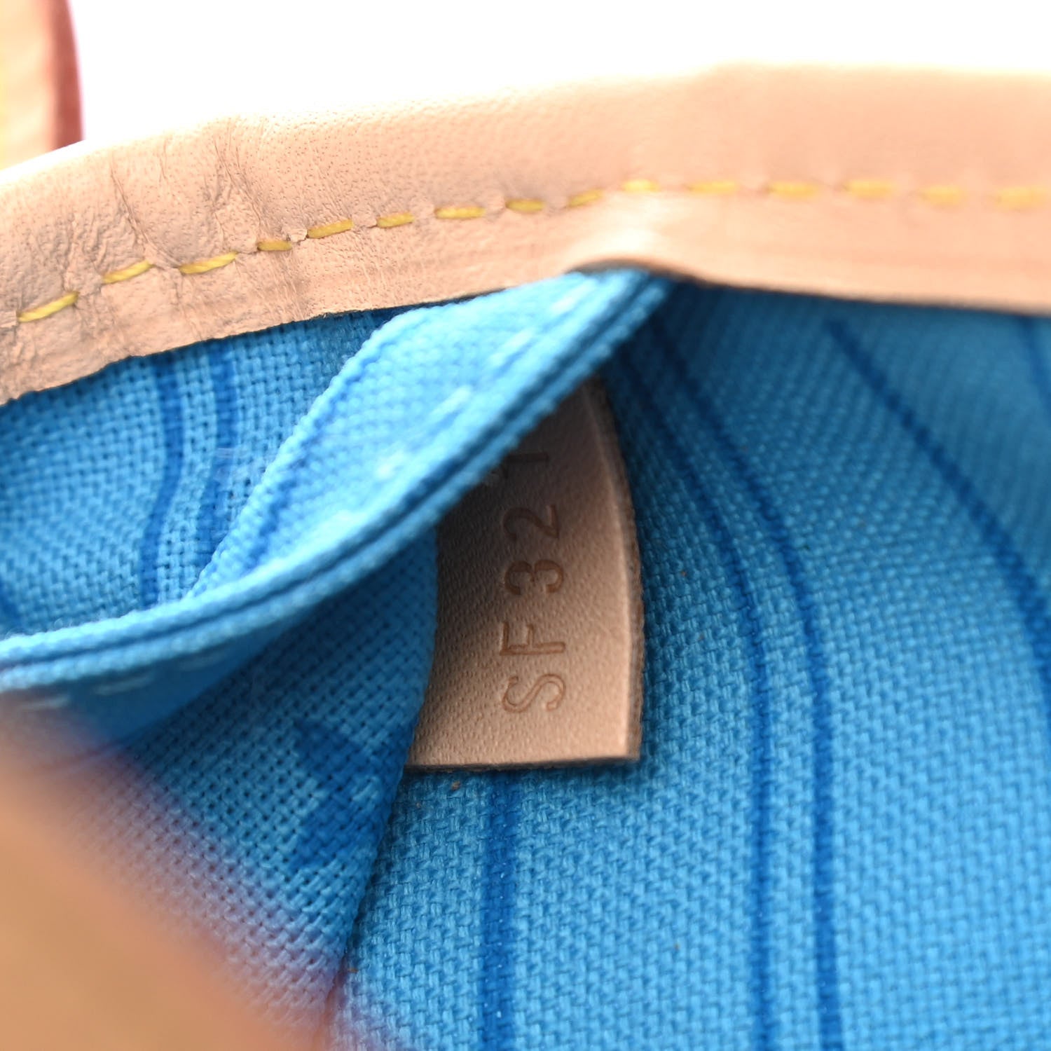 Louis Vuitton Monogram My LV Heritage Neverfull MM Blue Clair White 7 of 11