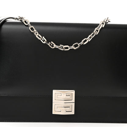 Givenchy Box Calfskin Medium 4G Chain Shoulder Bag Black 8 of 10