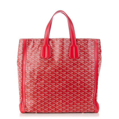 Goyard Goyardine Voltaire Tote Red 1 of 9
