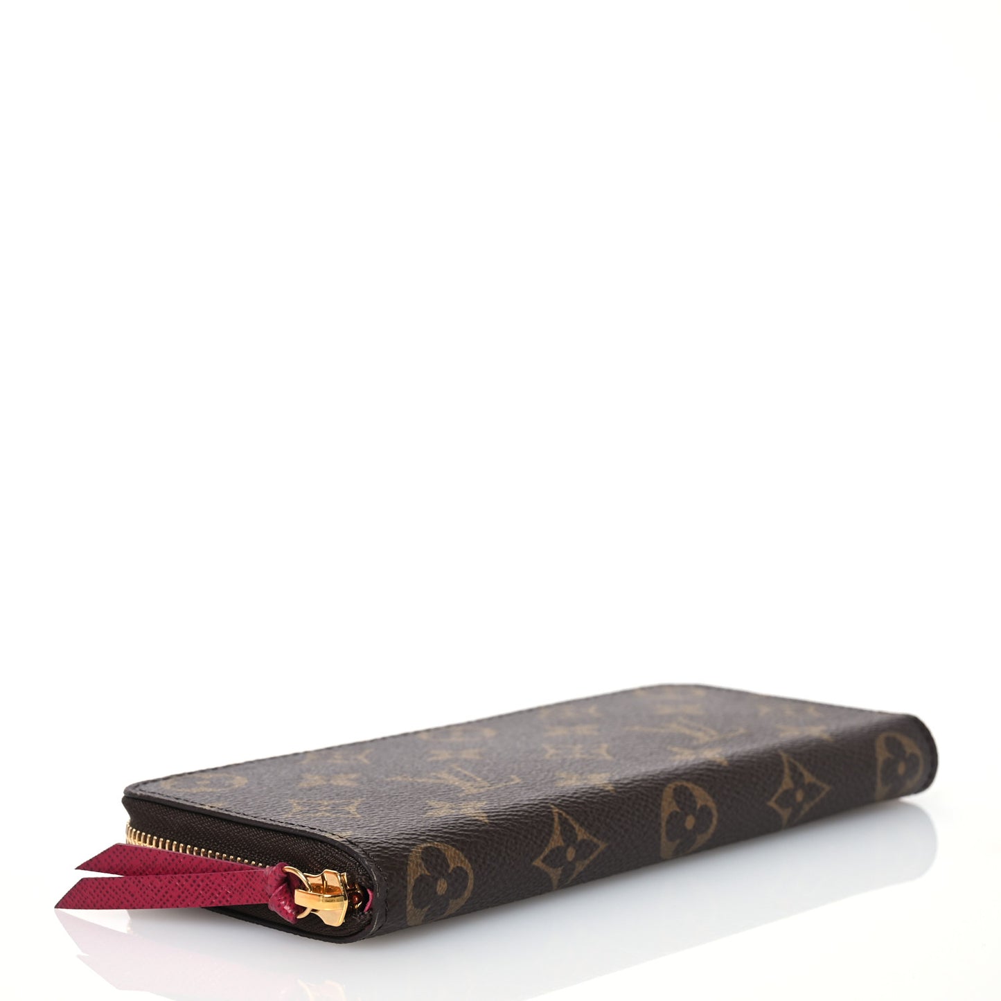Monogram Clemence Wallet Fuchsia