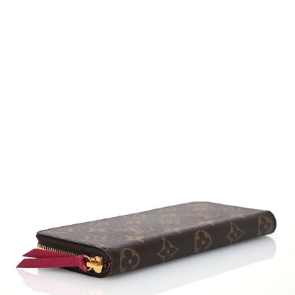 Louis Vuitton Monogram Clemence Wallet Fuchsia 4 of 11