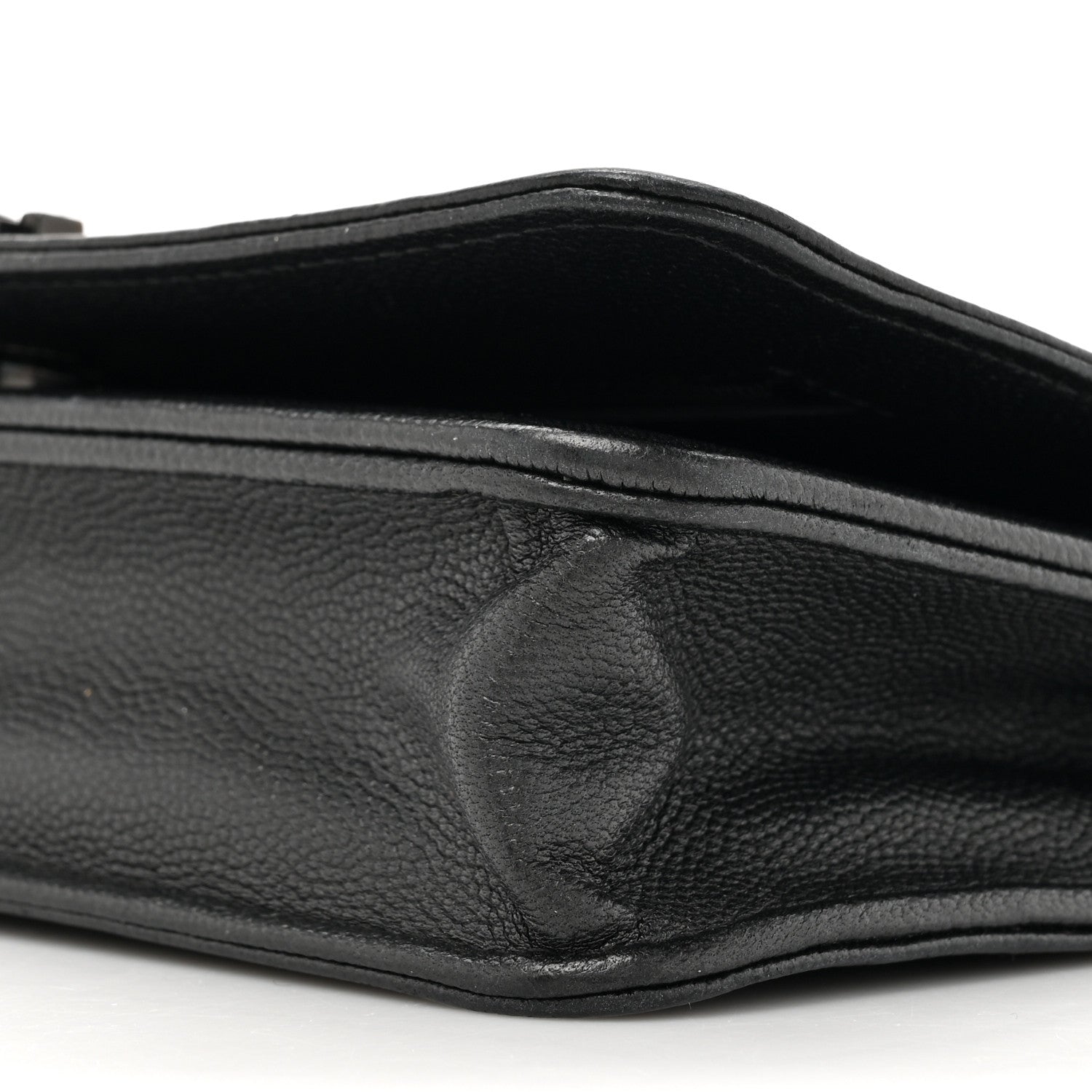 Chanel Caviar Quilted Boy Wallet On Chain WOC So Black 10 of 17