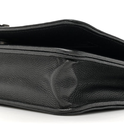 Chanel Caviar Quilted Boy Wallet On Chain WOC So Black 10 of 17