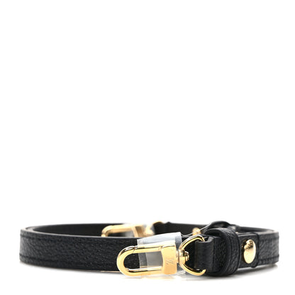 Louis Vuitton Calfskin Shoulder Strap Black 1 of 3