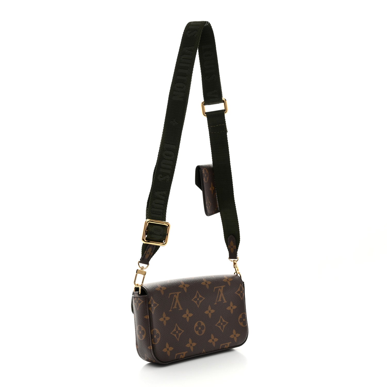 Louis Vuitton Monogram Felicie Strap & Go Kaki 2 of 10
