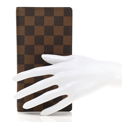 Louis Vuitton Damier Ebene Porte Valeurs Organizer Wallet 2 of 7