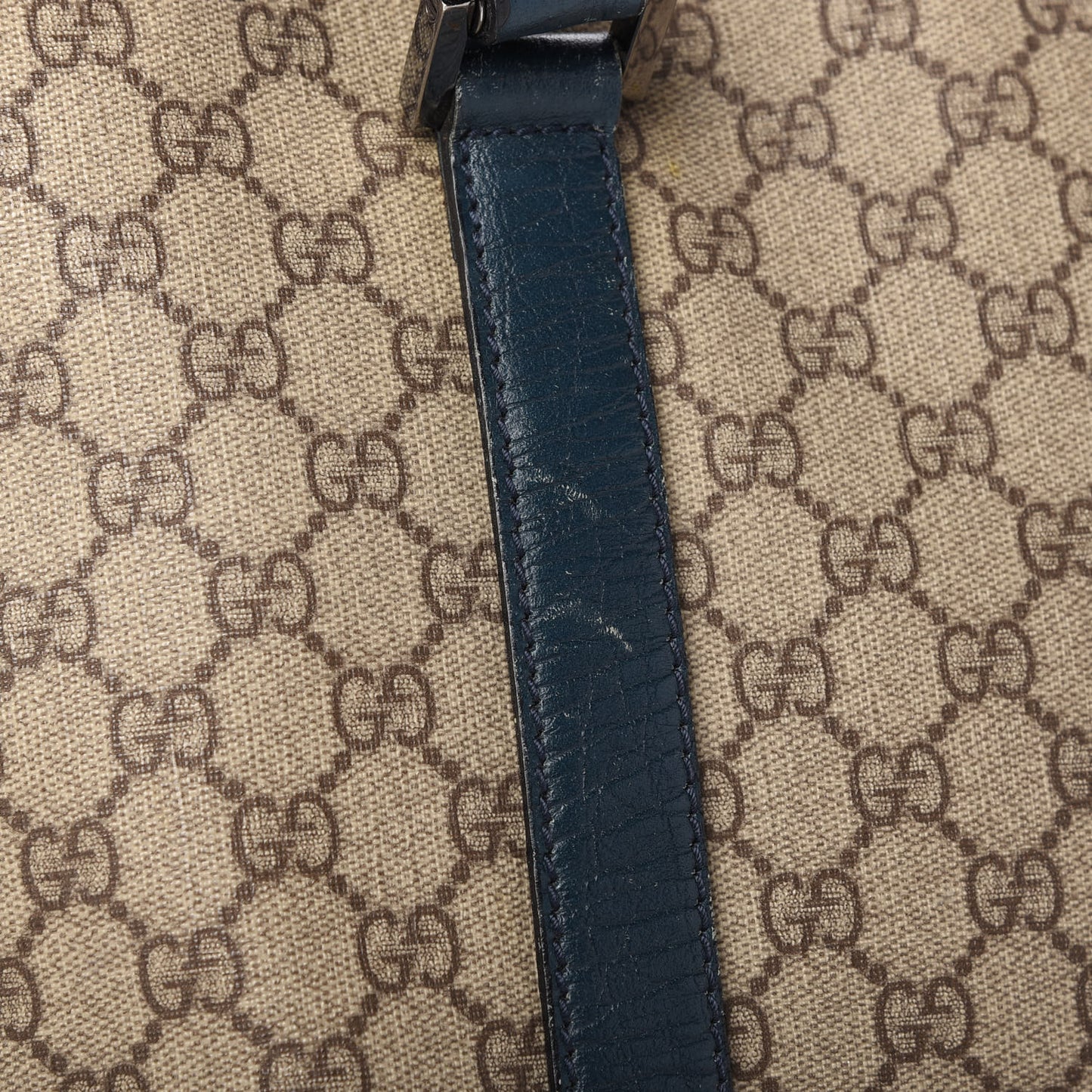 GG Plus Monogram Tote Blue