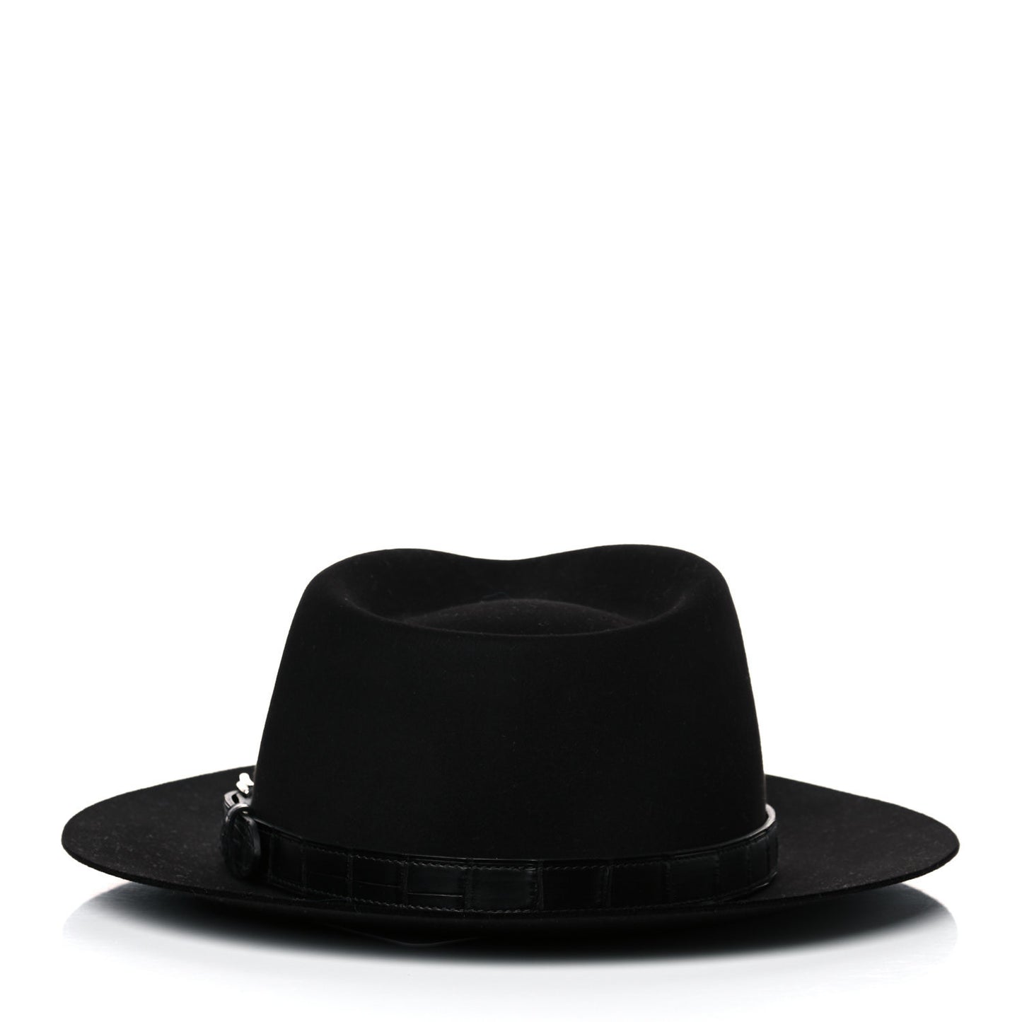 Felt Alligator Mens Barnabe Hat 57 Black