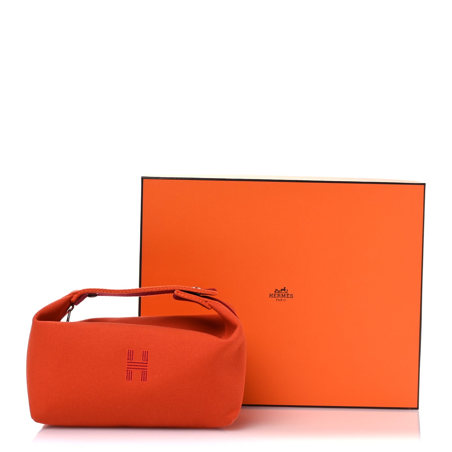 Canvas Small Bride-A-Brac Pouch Orange Feu