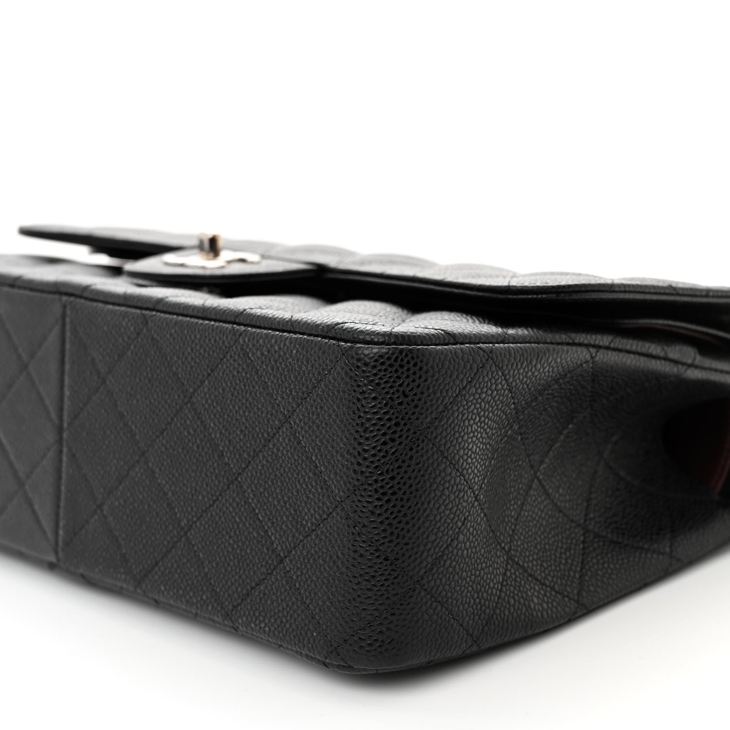 Chanel Caviar Quilted Jumbo Double Flap Black 10 of 10