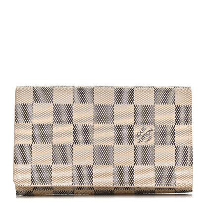 Louis Vuitton Damier Azur Port Monnaie Billets Tresor Wallet 1 of 9