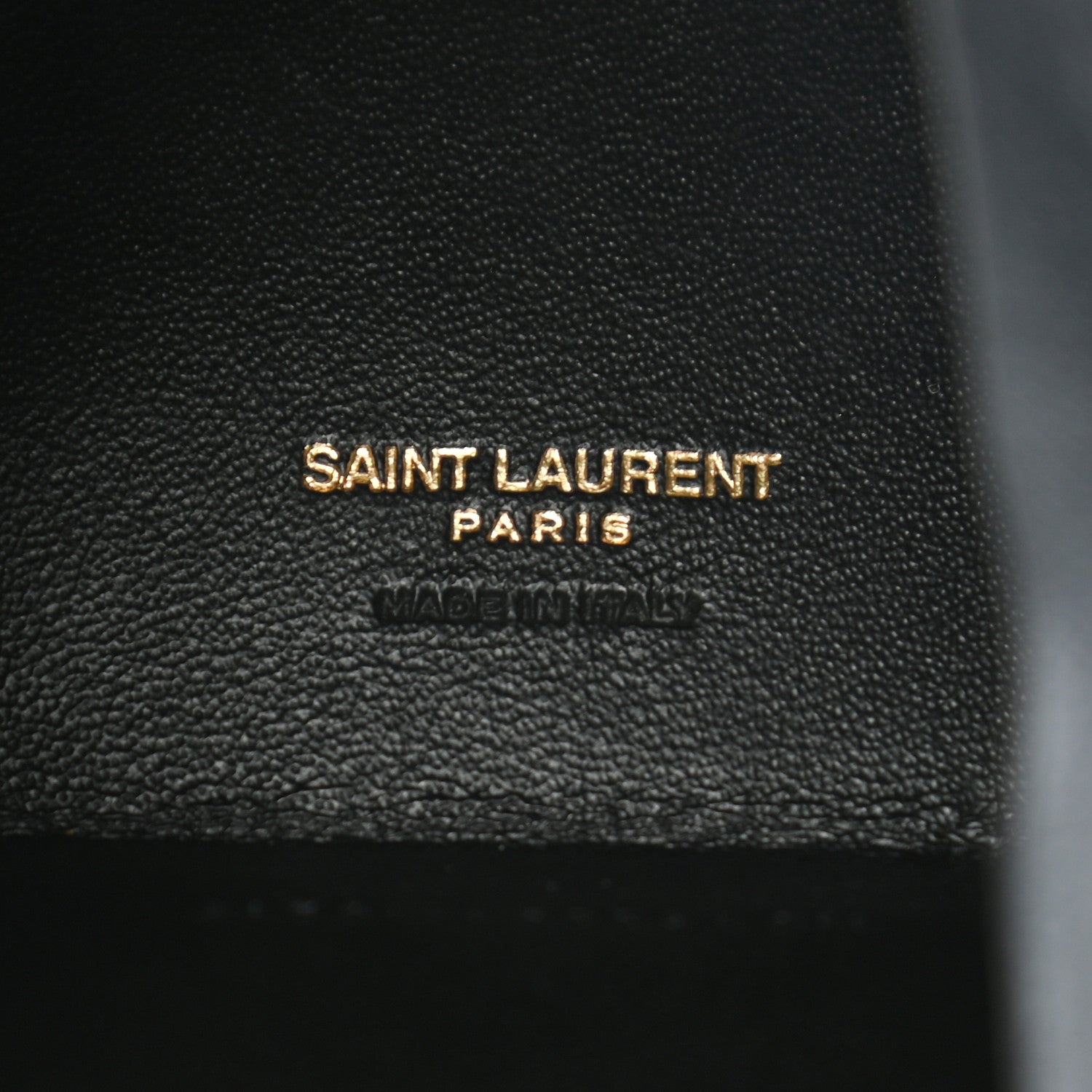 Saint Laurent Lambskin Pyramid Clutch Black 870014 – FASHIONPHILE