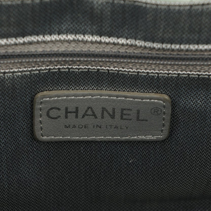 Chanel Lambskin Vertical Quilted Large Mademoiselle Tote Light Green 6 of 16