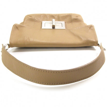 Chanel Leather Mademoiselle Flap Bag Beige 5 of 10