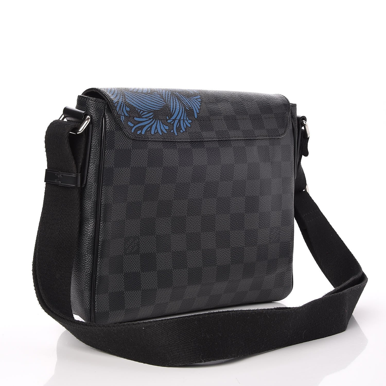 Louis Vuitton Damier Graphite Rope District PM Blue 3 of 7