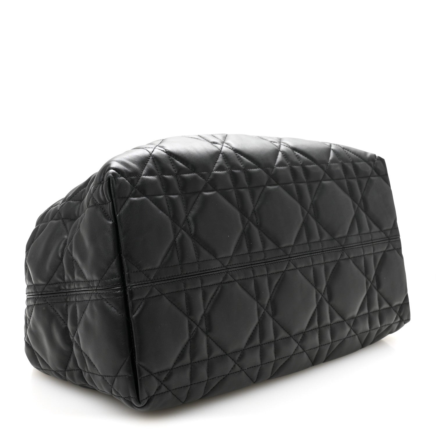 Christian Dior Calfskin Macrocannage Medium Toujours Black 5 of 11