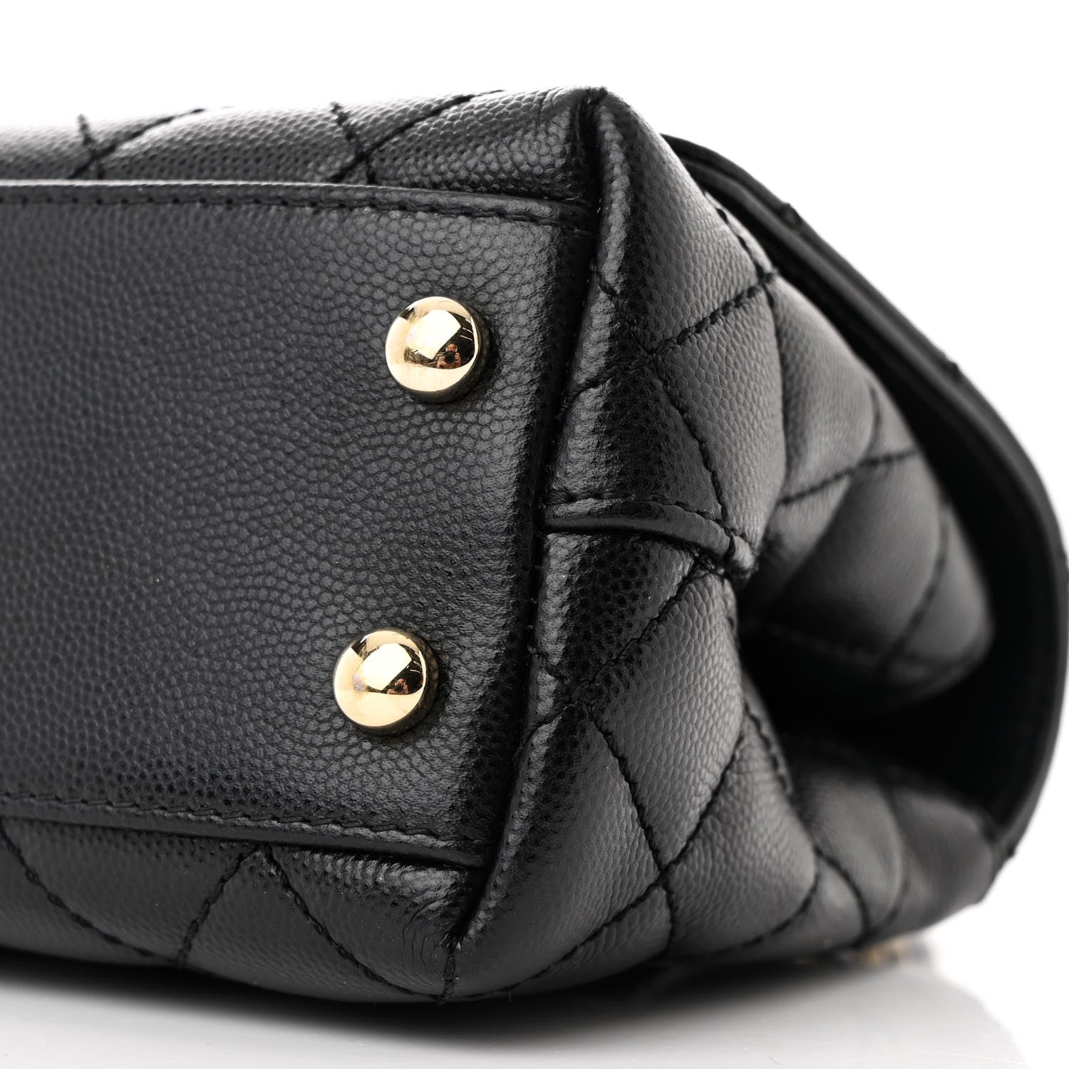Chanel Caviar Quilted Extra Mini Coco Handle Flap Black 11 of 11