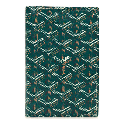 Goyard Goyardine Grenelle Passport Wallet Green 1 of 7