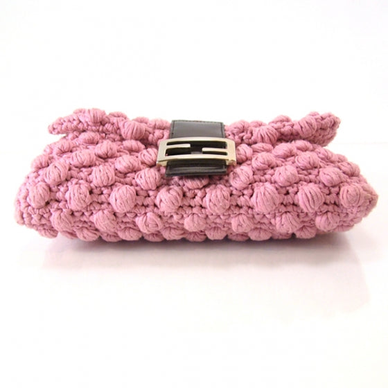 Woven Knit Baguette Pink