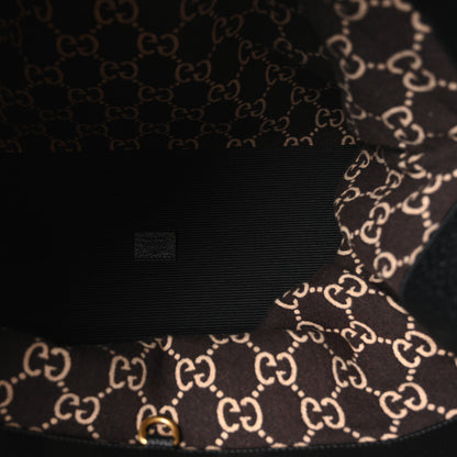 Gucci Covered Wool GG Monogram Large Tote Bag Beige Ebony 5 of 10