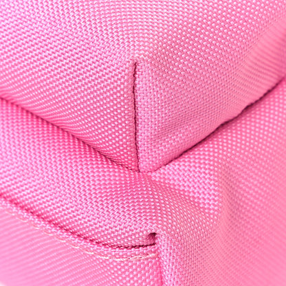 Balenciaga Recycled Casual Nylon Mini Oversized Backpack Pink 9 of 11