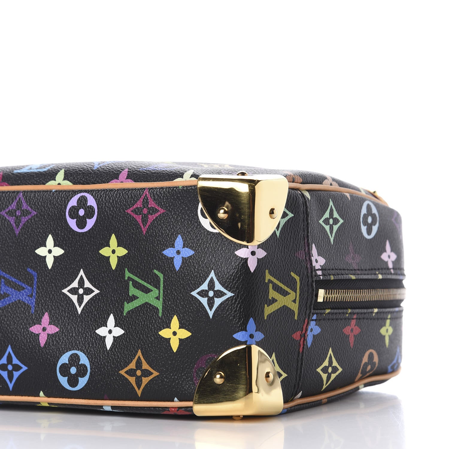 Louis Vuitton Monogram Multicolor Trouville Black 8 of 9