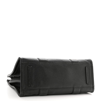 Marc Jacobs Grained Calfskin Large The Tote Bag Black 4 of 11