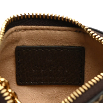Gucci GG Supreme Monogram Web Ophidia Key Case Beige New Beige New Acero 6 of 6